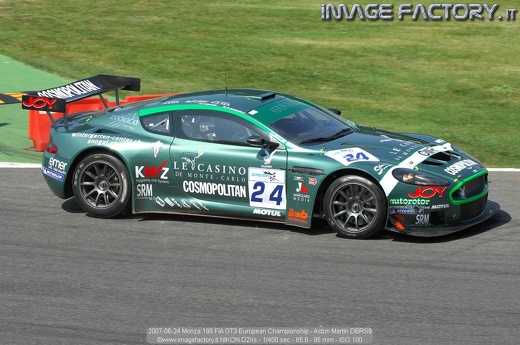 2007-06-24 Monza 189 FIA GT3 European Championship - Aston Martin DBRS9